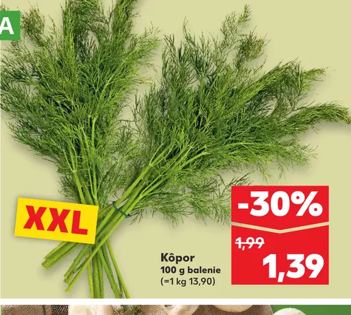 Kôpor čerstvý