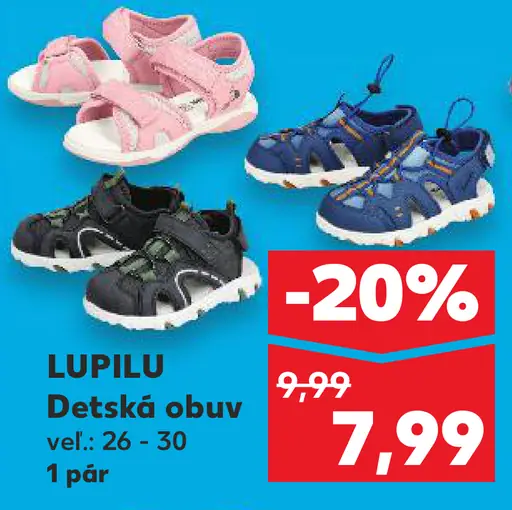 Lupilu detská obuv