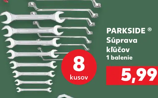 Parkside Súprava kľúčov