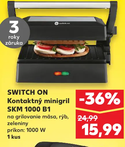 Switch On Kontaktný minigril SKM 1000 A1
