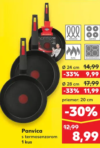 Panvica s termosenzorom