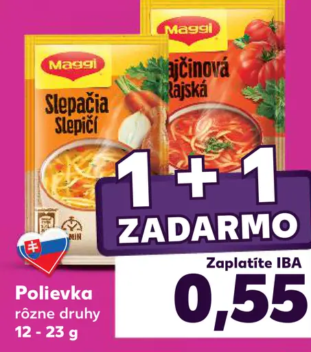 Maggi rezancová polievka