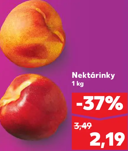 Nektárinky čerstvé