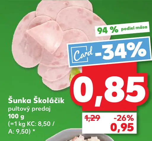 Šunka Školáčik