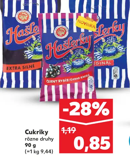 Hašlerky cukríky