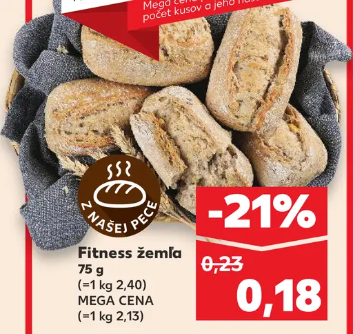 Fitness žemľa