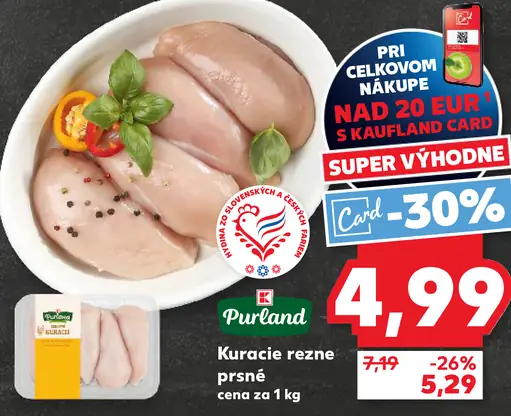 Purland Kuracie rezne prsia