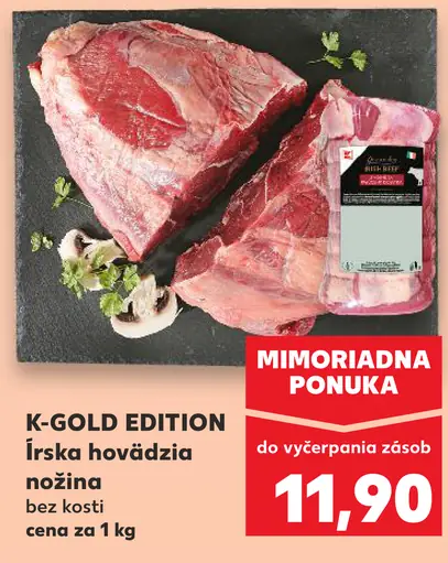 K-Gold Edition írska hovädzia nožina bez kosti
