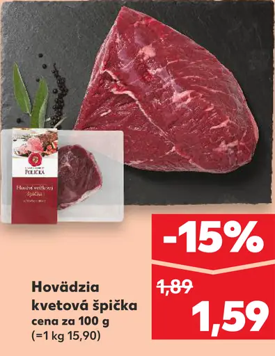 Hovädzia kvetová špička