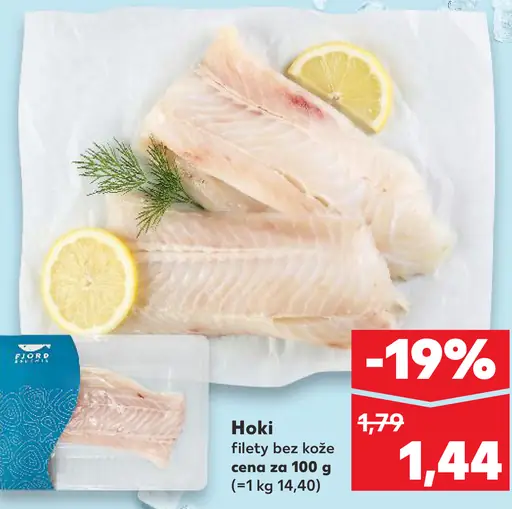 Hoki filety bez kože