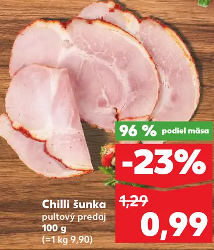 Chilli šunka