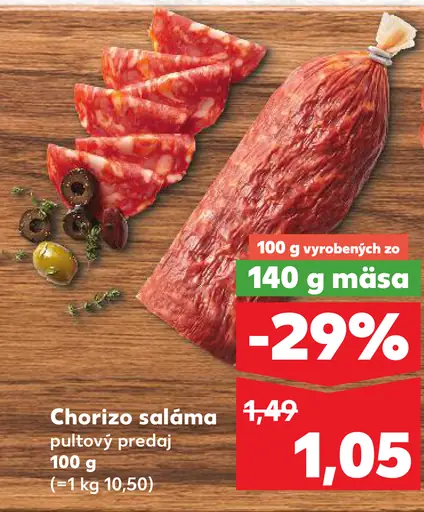 Chorizo saláma
