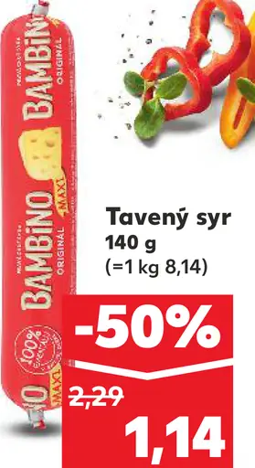 Bambino Tavený syr