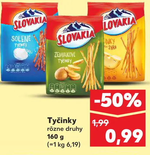 Slovakia Tyčinky slané