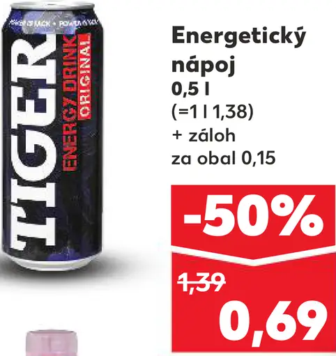 Tiger Energetický nápoj