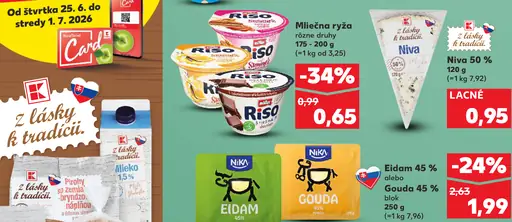 Gouda 45 % plátky