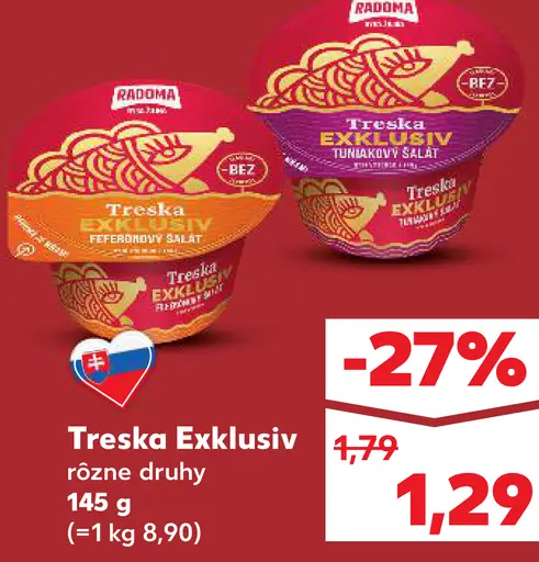 Aro Treska Exklusiv treskový šalát