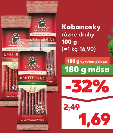 Damod Kabanosky klobásky