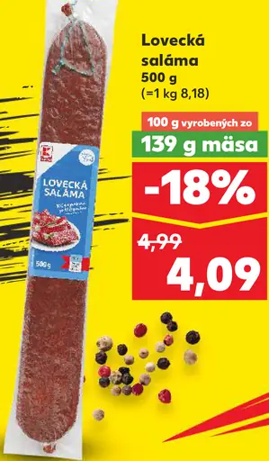 K-Classic Lovecká saláma
