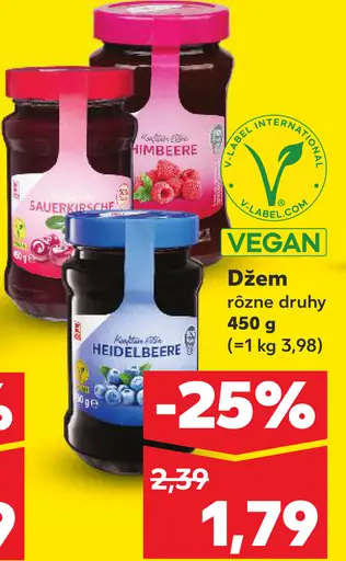 K-Classic Džem rôzne druhy
