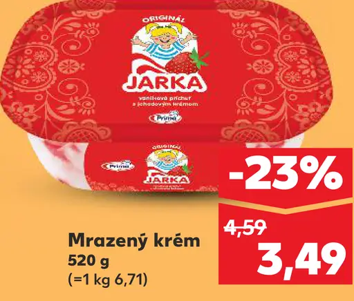 Jarka mrazený krém