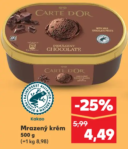 Carte d'Or Indulgent Chocolate mrazený krém