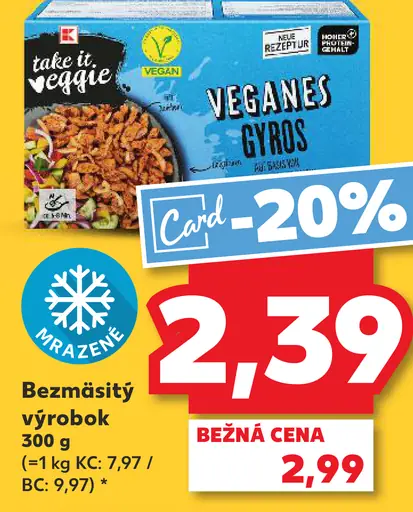 Take it Veggie Veganes Gyros mrazený