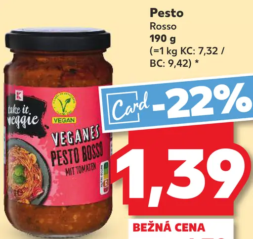 Take it Veggie Pesto Rosso