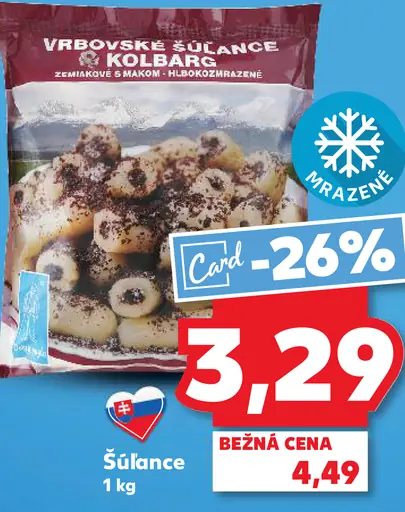 Vrbovské šúľance koláč šúľance