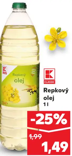 K-Classic Repkový olej