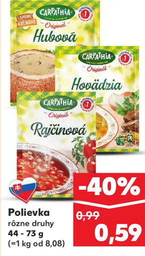 Carpathia Polievka hubová