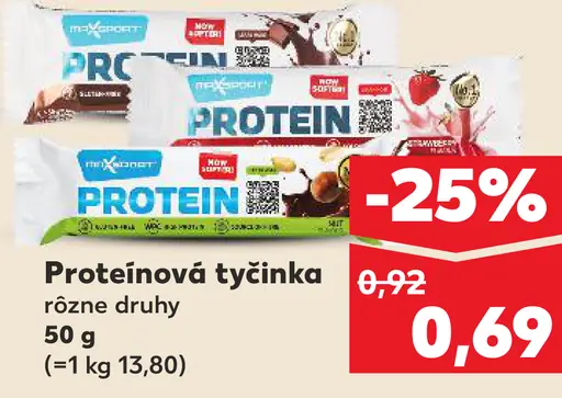 K-Classic proteínová tyčinka rôzne druhy