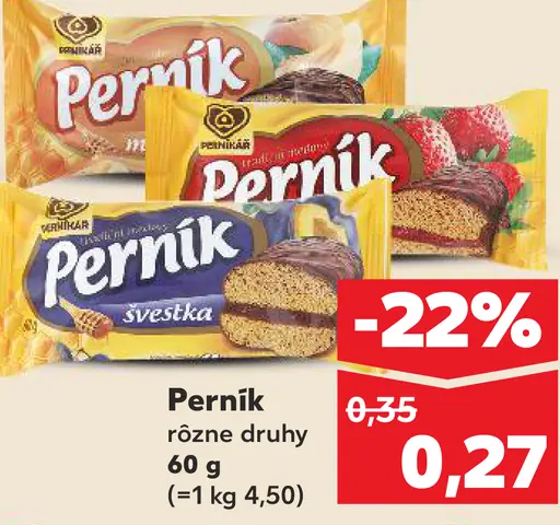 Perník rôzne druhy