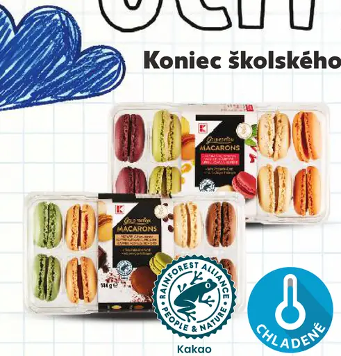 K-Gold Edition makrónky rôzne druhy