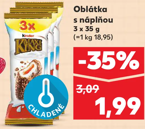 Kinklad oblátka s náplňou