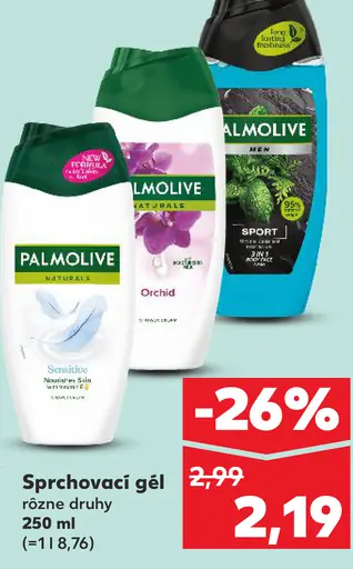 Palmolive sprchový gél vybrané druhy