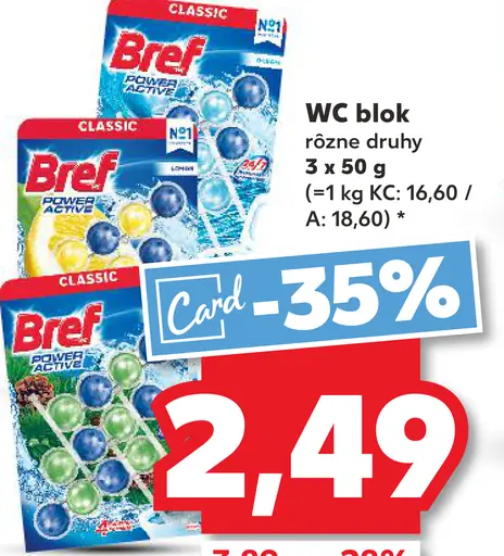 Bref WC blok