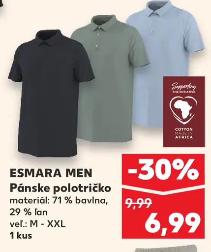 Esmara Men pánske polotričko