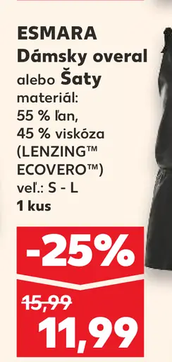 Esmara dámsky overal alebo šaty