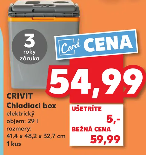 Crivit Elektrický chladiaci box