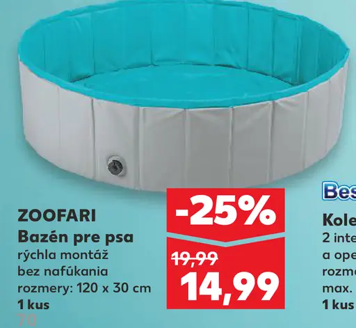 Zoofari bazén pre psa rýchla montáž