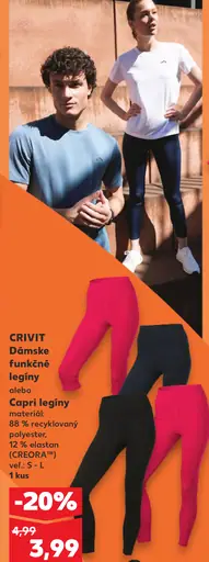 Crivit Dámske funkčné bežecké legíny