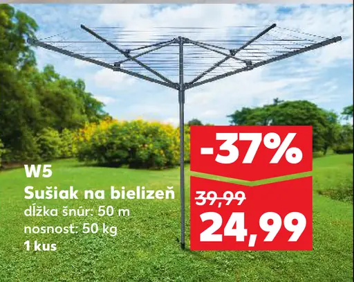 W5 sušiak na bielizeň rotačný 50 m