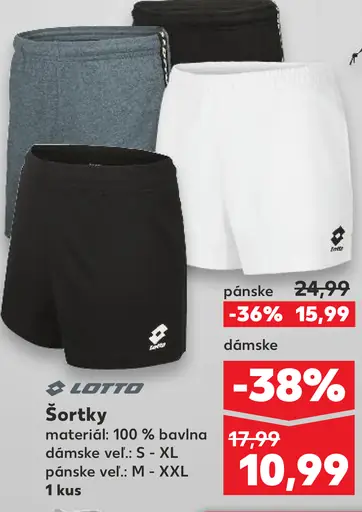 Lotto šortky dámske