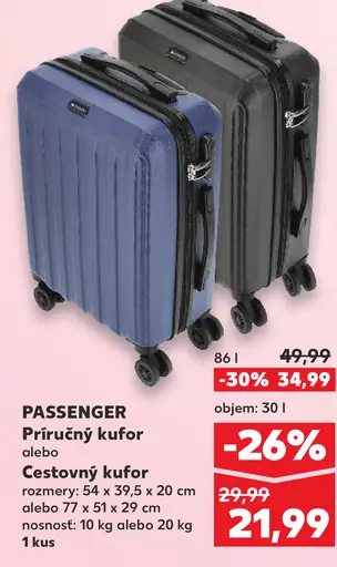 PASSENGER Cestovný kufor
