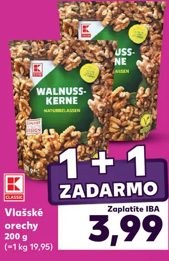 K-Classic vlašské orechy jadrá