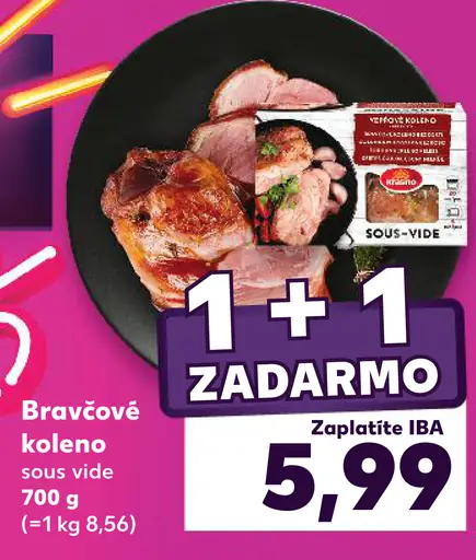 Bravčové koleno sous vide