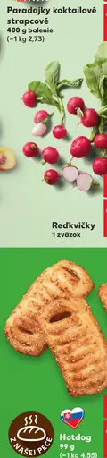 Paradajky koktailové strapcové