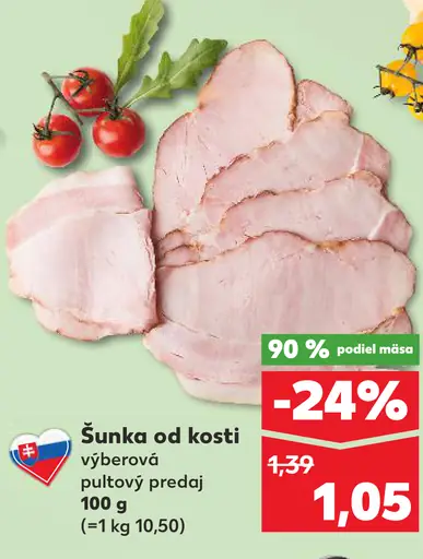 Šunka od kosti výberová