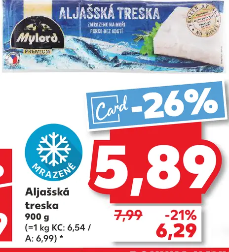 K-Classic Aljašská treska mrazená